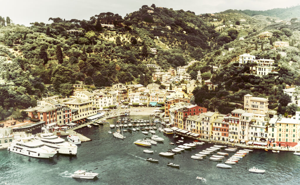 Utsikt over Portofino